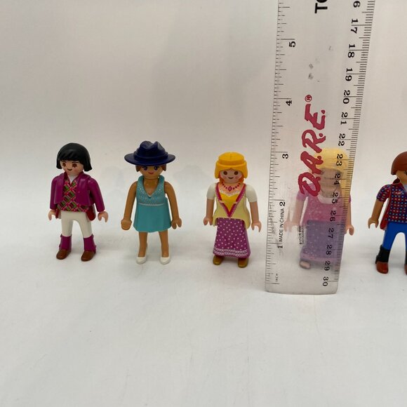 Geobra Playmobil Girls/Women Lot of 5 Figurines - Picture 5 of 6
